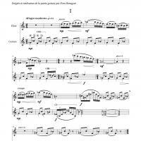 Eh 43 1 as sonatina pour flute et guitare alessandro spazzoli extrait