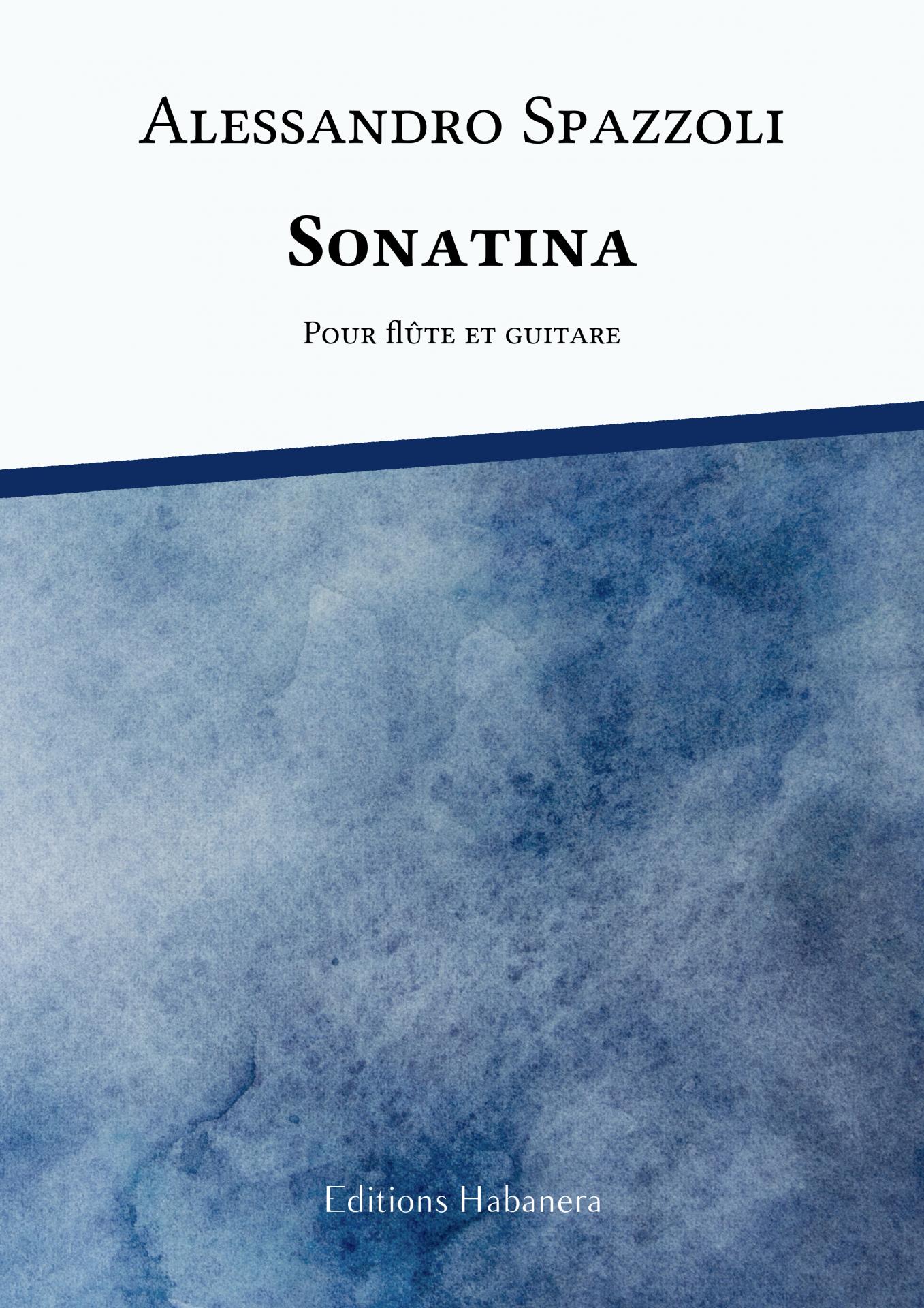 Eh 43 1 as sonatina pour flute et guitare couverture