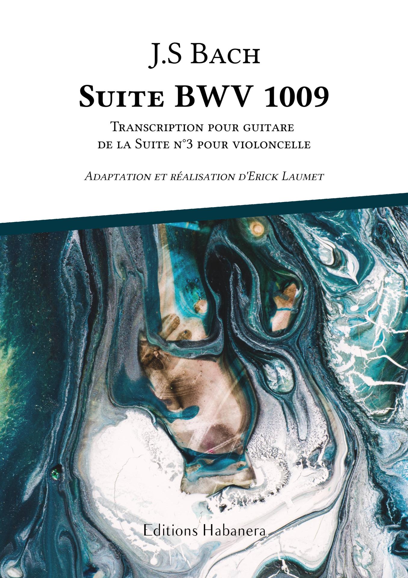 Eh 67 1 el suite bwv 1009 j s bach erick laumet couverture